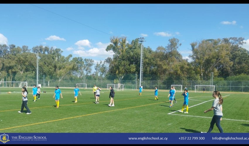 Junior Girls' Victories in Football and Volleyball Matches